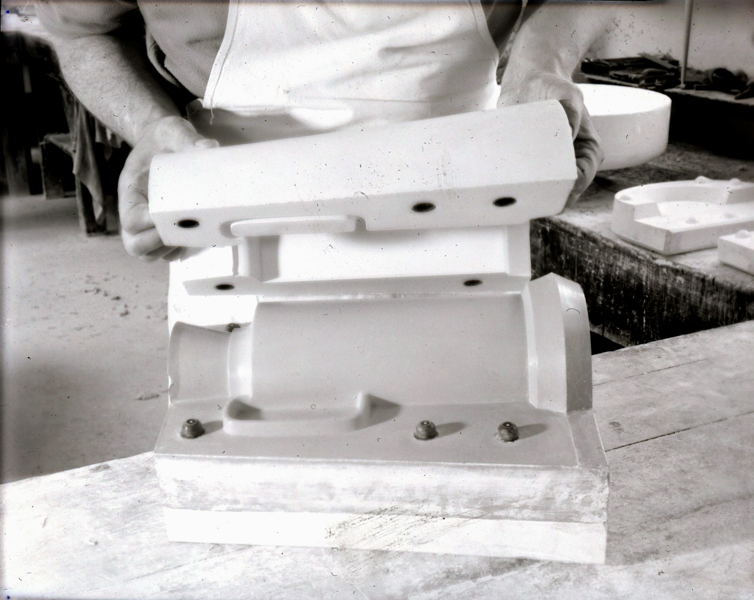 Sintered stone production line at the Eymolan factory