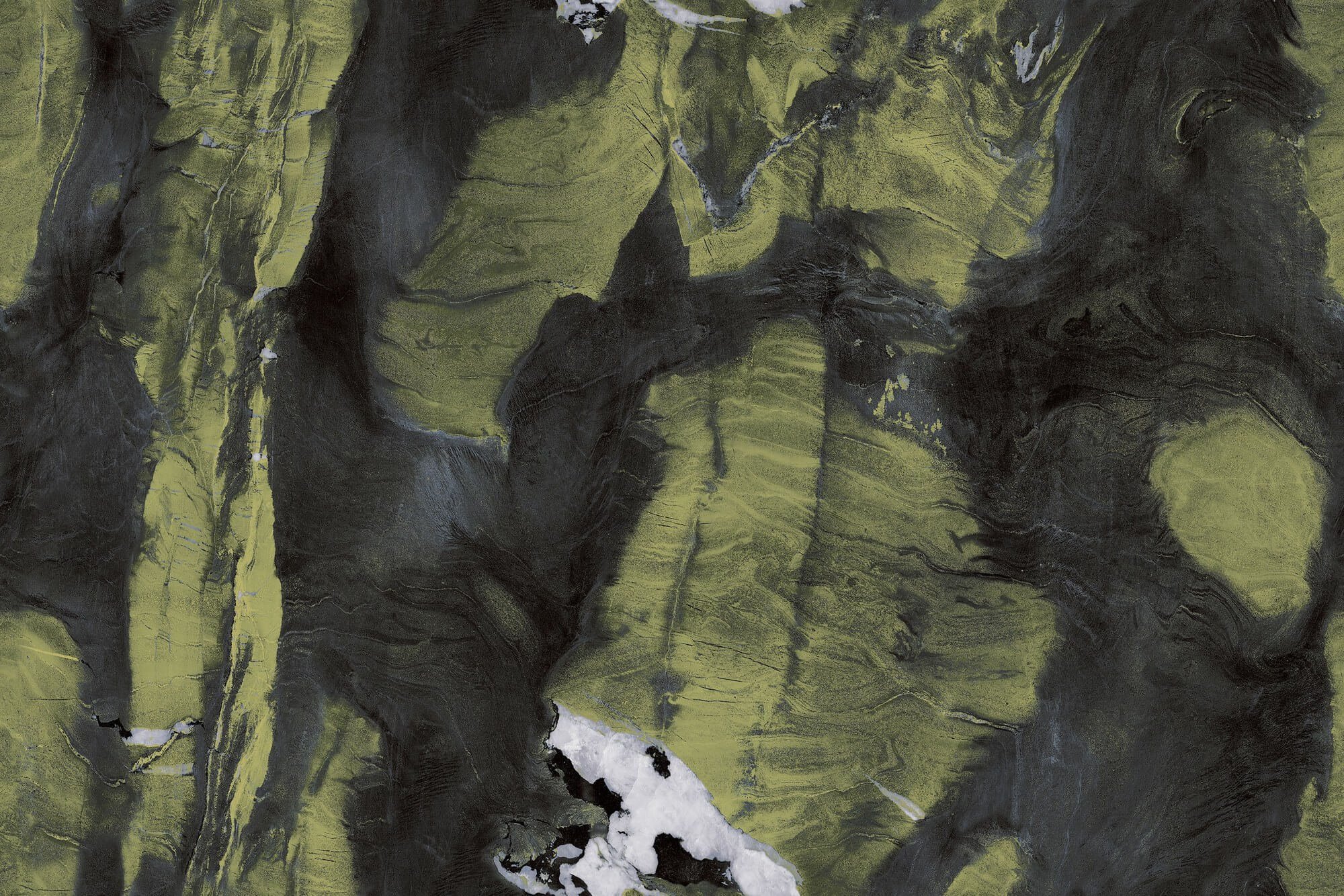 Avocado Green sintered stone detail