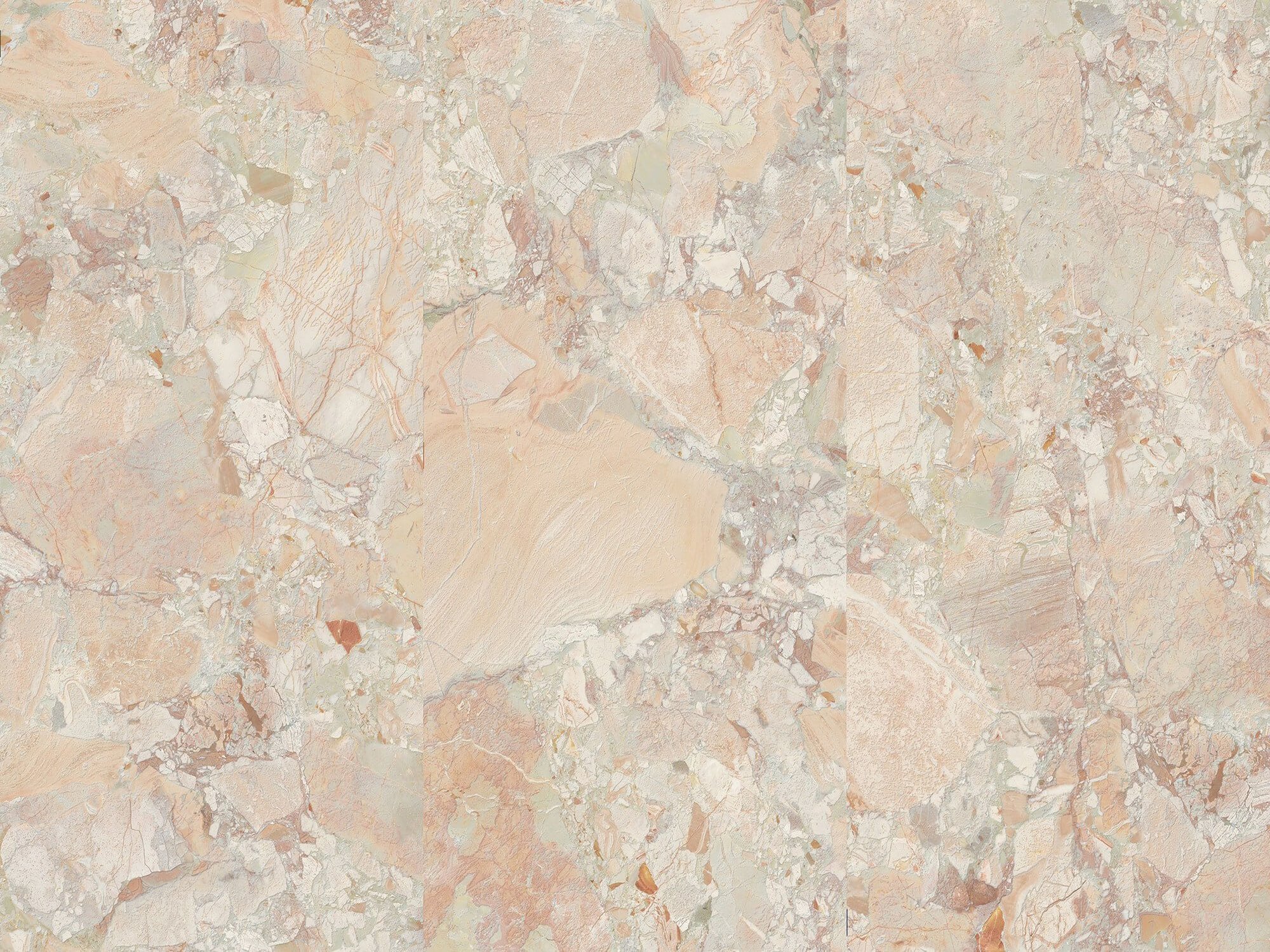 Monet Garden sintered stone detail