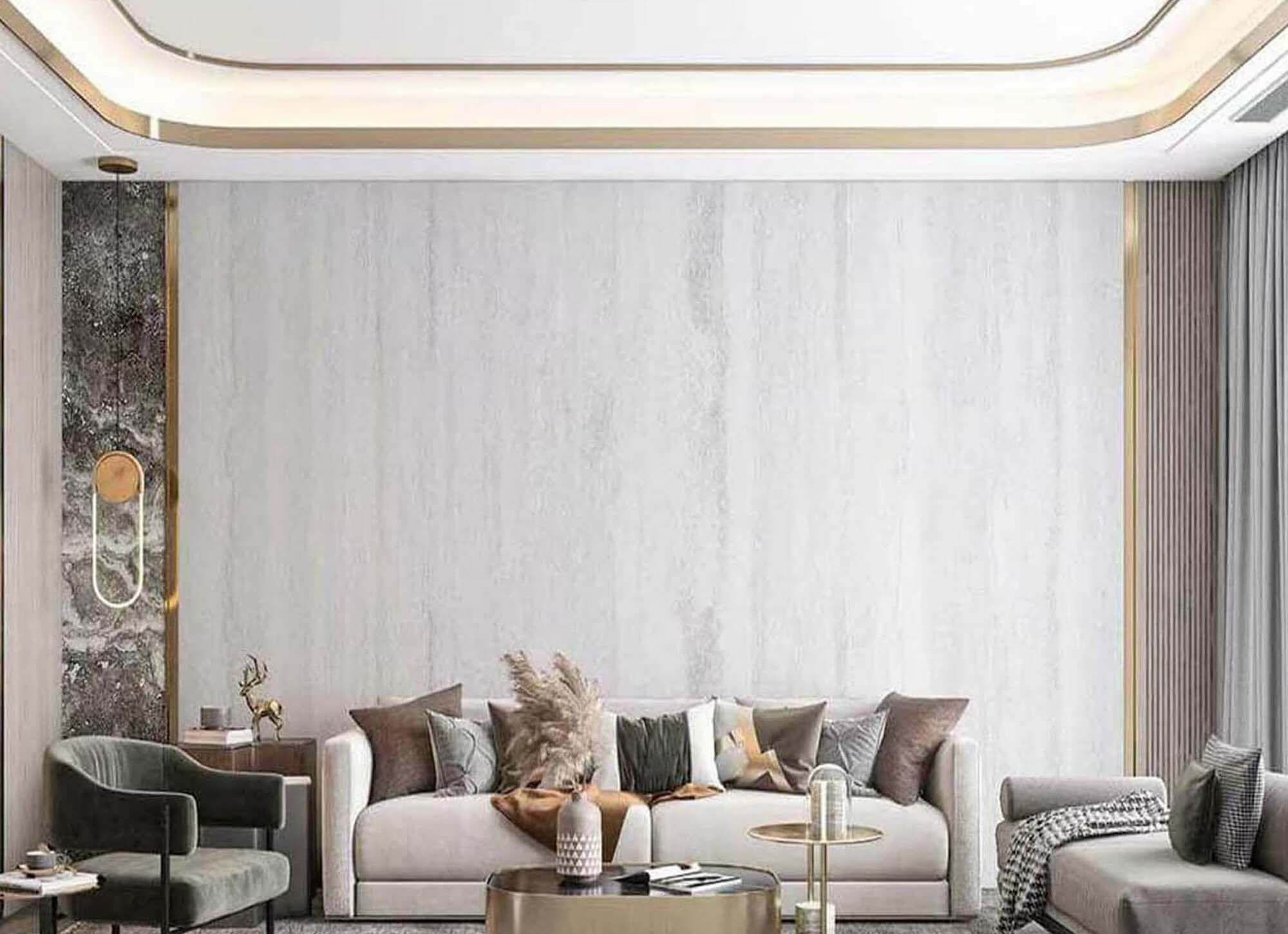 Travertine White